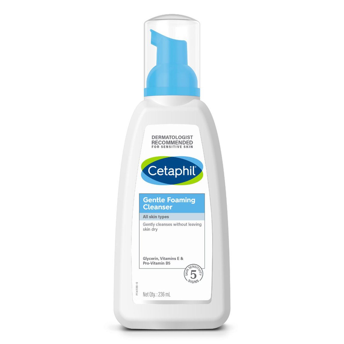 Cetaphil Gentle Foaming Cleanser 236 ml | Glycerine, Vitamin E, Pro Vitamin B5 | Gently Cleanses Skin | For All Skin Type, Pack of 1 Cetaphil Gentle Foaming Cleanser 236 ml | Glycerine, Vitamin E, Pro Vitamin B5 | Gently Cleanses Skin | For All Skin Type, Pack of 1
