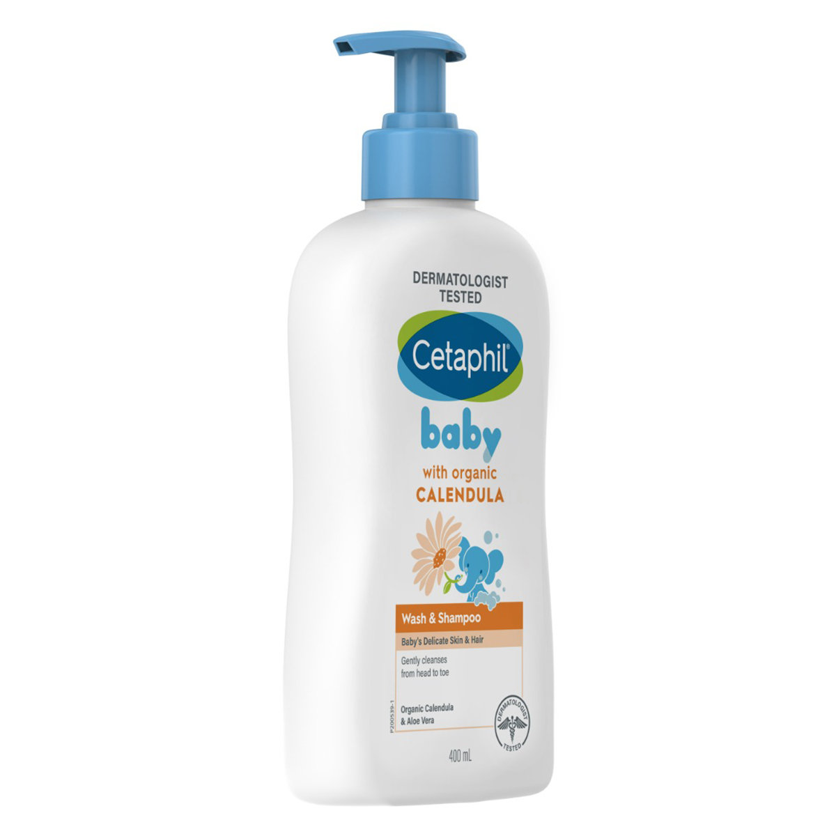 Cetaphil Baby Wash & Shampoo with Organic Calendula, 400 ml, Pack of 1 Cetaphil Baby Wash & Shampoo with Organic Calendula, 400 ml, Pack of 1