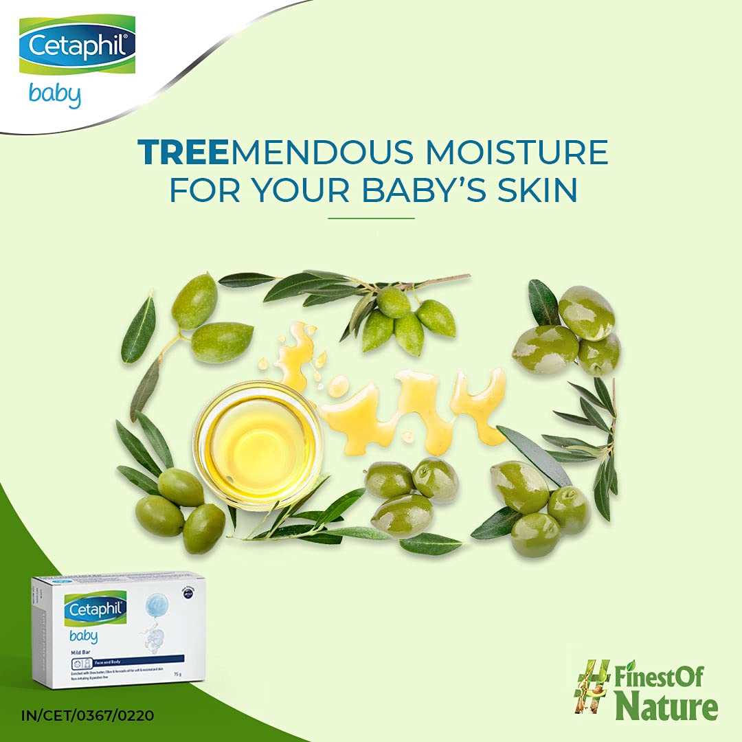 Cetaphil Baby Mild Bar, 75 gm, Pack of 1 Cetaphil Baby Mild Bar, 75 gm, Pack of 1