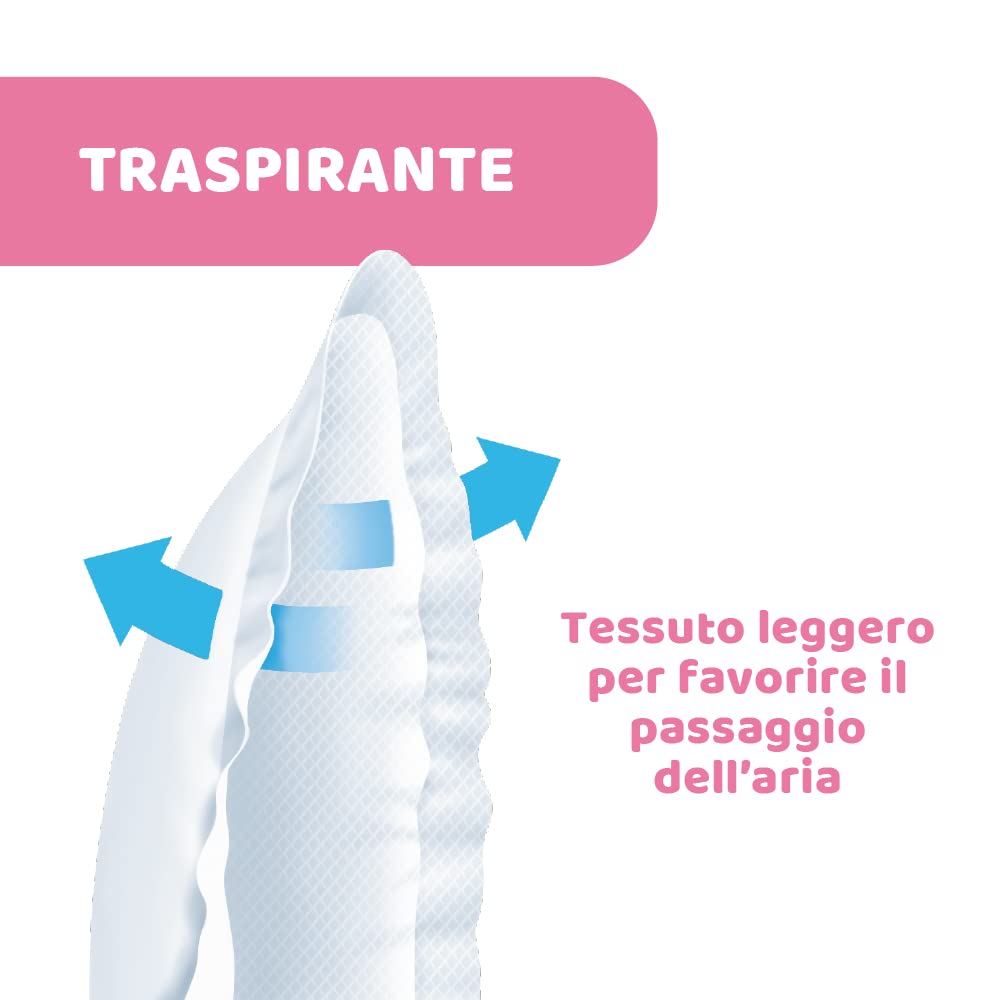 Chicco Antibacterial Breast Protection Pads, 30 Count, Pack of 1 Chicco Antibacterial Breast Protection Pads, 30 Count, Pack of 1