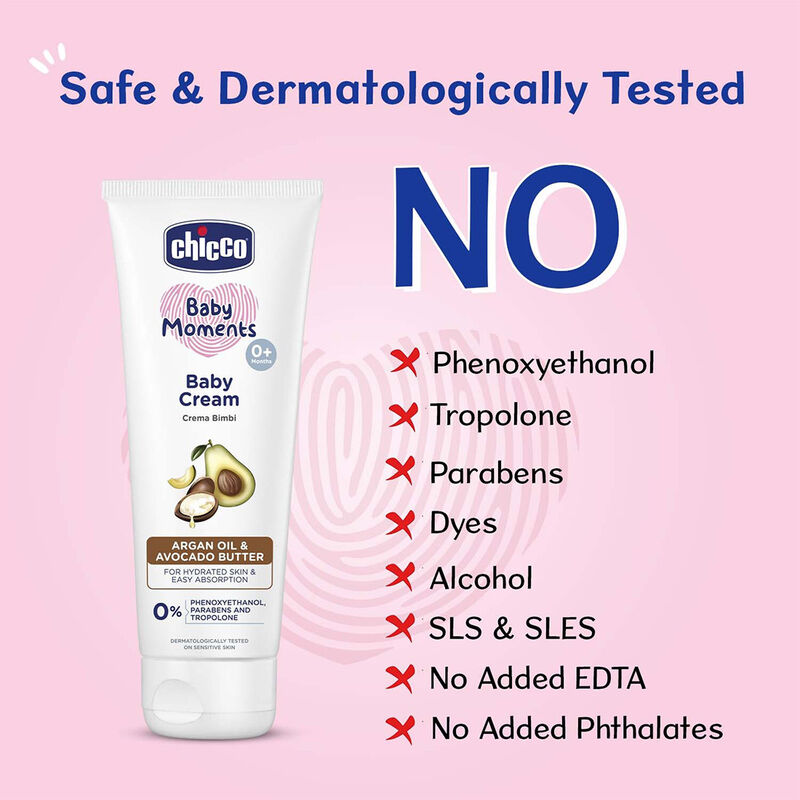 Chicco Baby Moments Baby Cream, 100 gm, Pack of 1 Chicco Baby Moments Baby Cream, 100 gm, Pack of 1