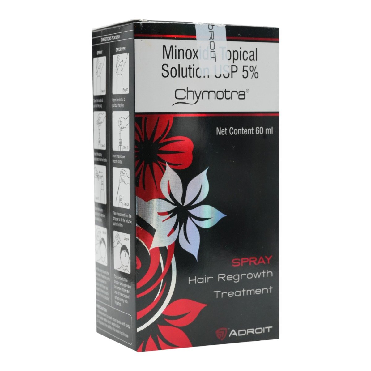 Chymotra Topical Solution 60 ml, Pack of 1 Solution Chymotra Topical Solution 60 ml, Pack of 1 Solution