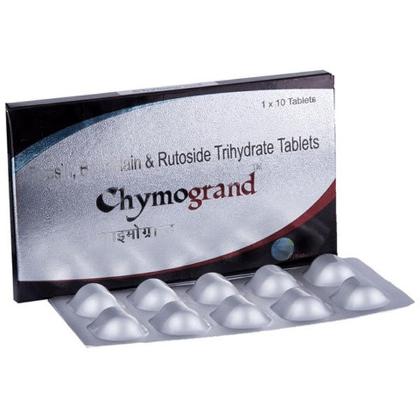 Chymogrand Tablet 10's, Pack of 10 TABLETS Chymogrand Tablet 10's, Pack of 10 TABLETS