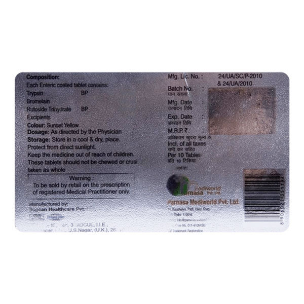 Chymogrand Tablet 10's, Pack of 10 TABLETS Chymogrand Tablet 10's, Pack of 10 TABLETS