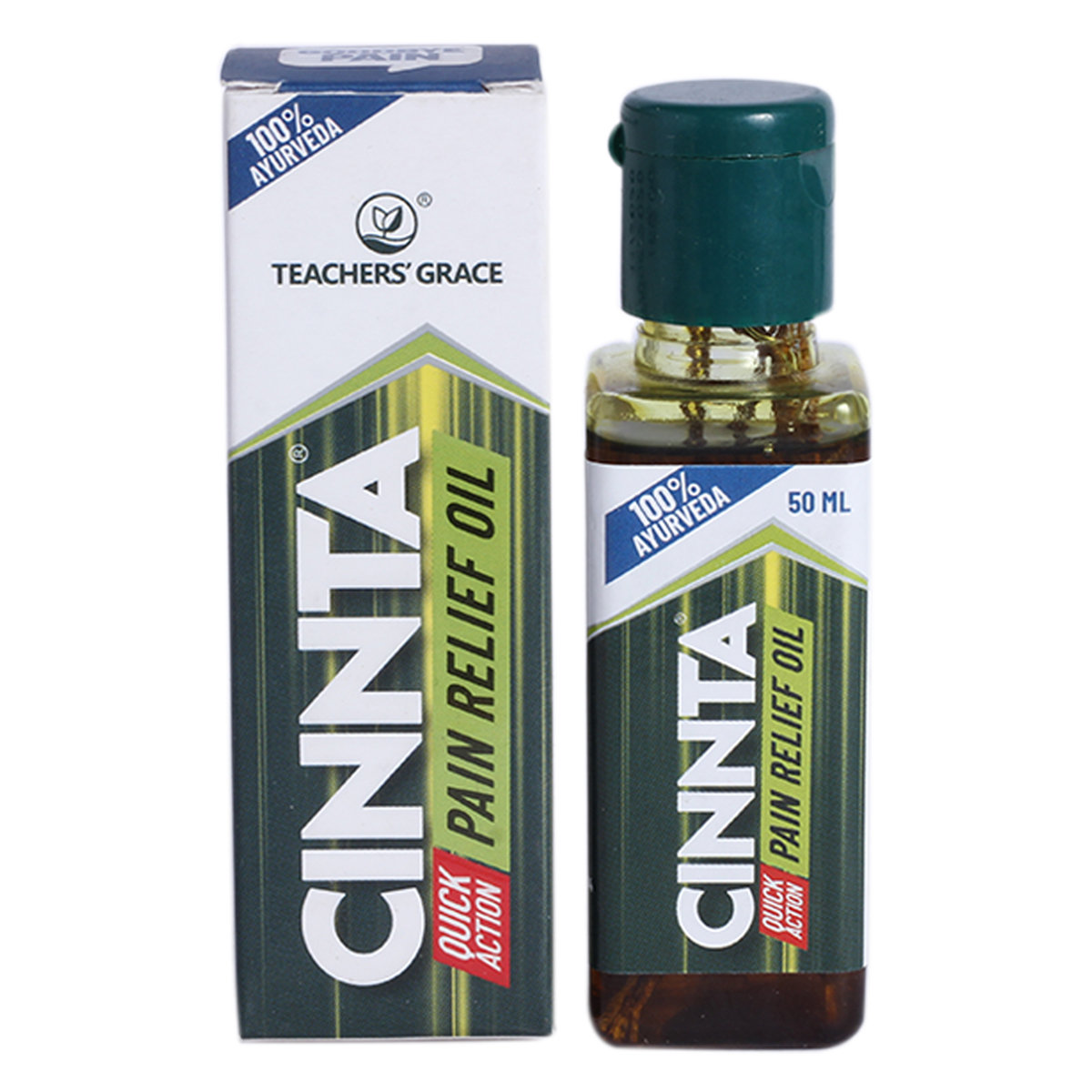 Teachers' Grace Scientific Ayurveda Cinnta Pain Relief Oil, 50 ml, Pack of 1 Teachers' Grace Scientific Ayurveda Cinnta Pain Relief Oil, 50 ml, Pack of 1