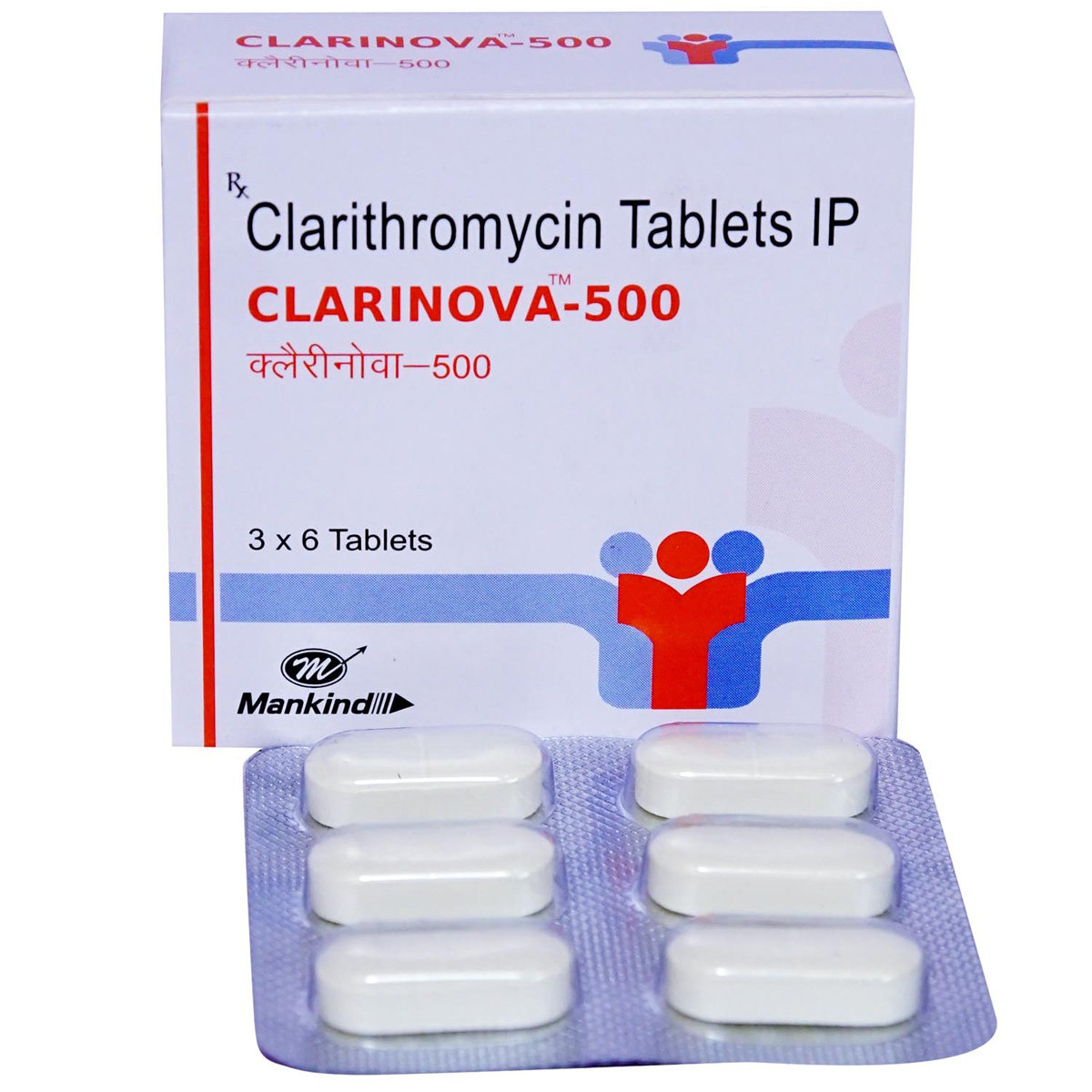 Clarinova-500 Tablet 6's, Pack of 6 TABLETS Clarinova-500 Tablet 6's, Pack of 6 TABLETS