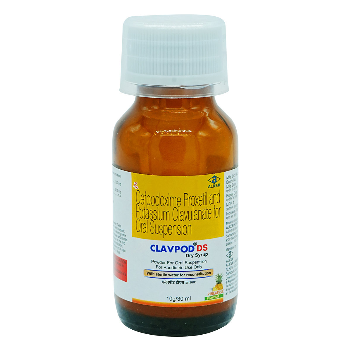 Clavpod DS Dry Syrup 30 ml, Pack of 1 Syrup Clavpod DS Dry Syrup 30 ml, Pack of 1 Syrup