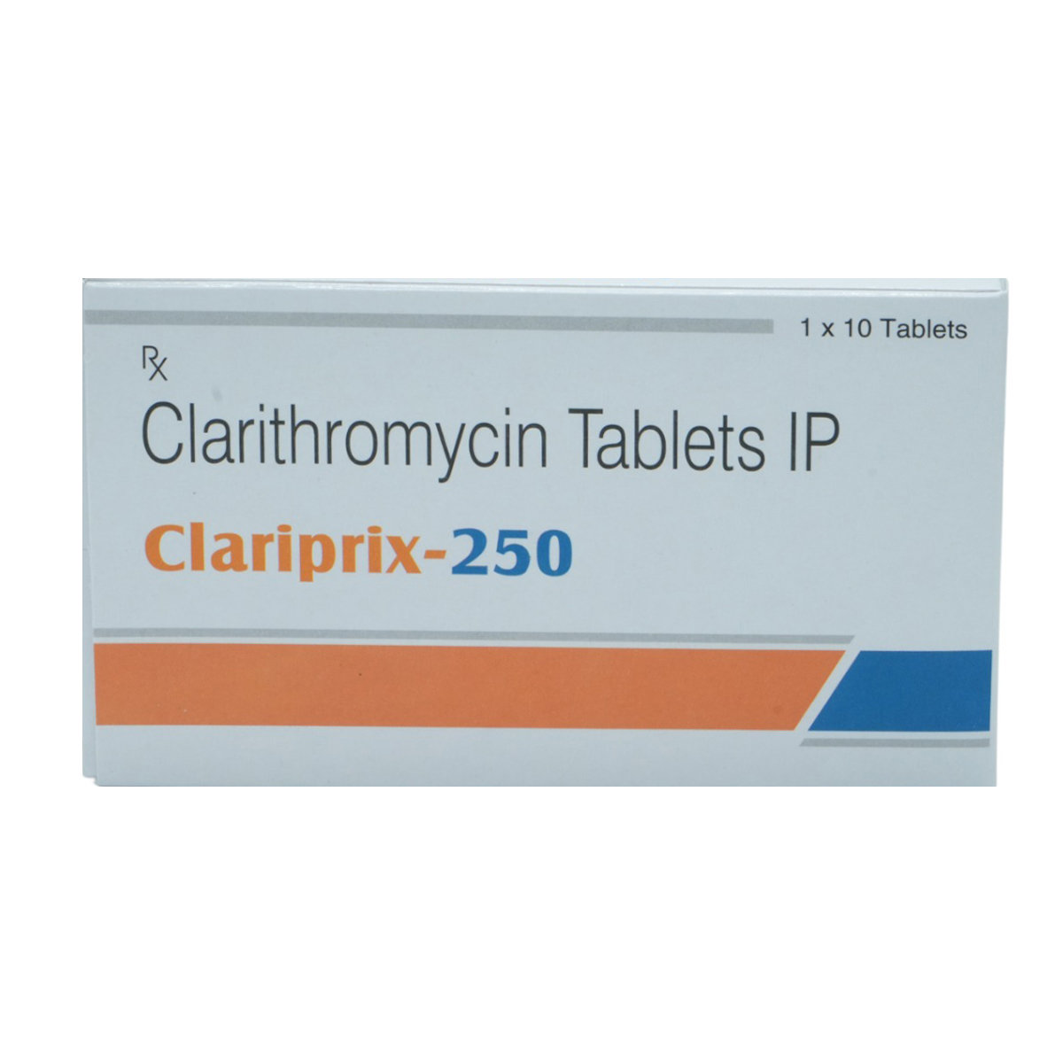 Clariprix-250 Tablet 10's, Pack of 10 TABLETS Clariprix-250 Tablet 10's, Pack of 10 TABLETS