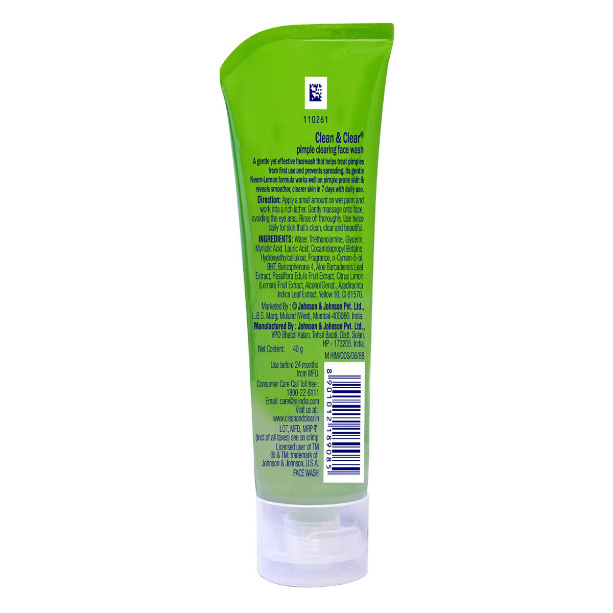 Clean & Clear Pimple Clearing Face Wash 40 gm | Neem & Lemon | Reduces & Prevents Pimple Within 7 Days | For Pimple Prone Skin, Pack of 1 Clean & Clear Pimple Clearing Face Wash 40 gm | Neem & Lemon | Reduces & Prevents Pimple Within 7 Days | For Pimple Prone Skin, Pack of 1