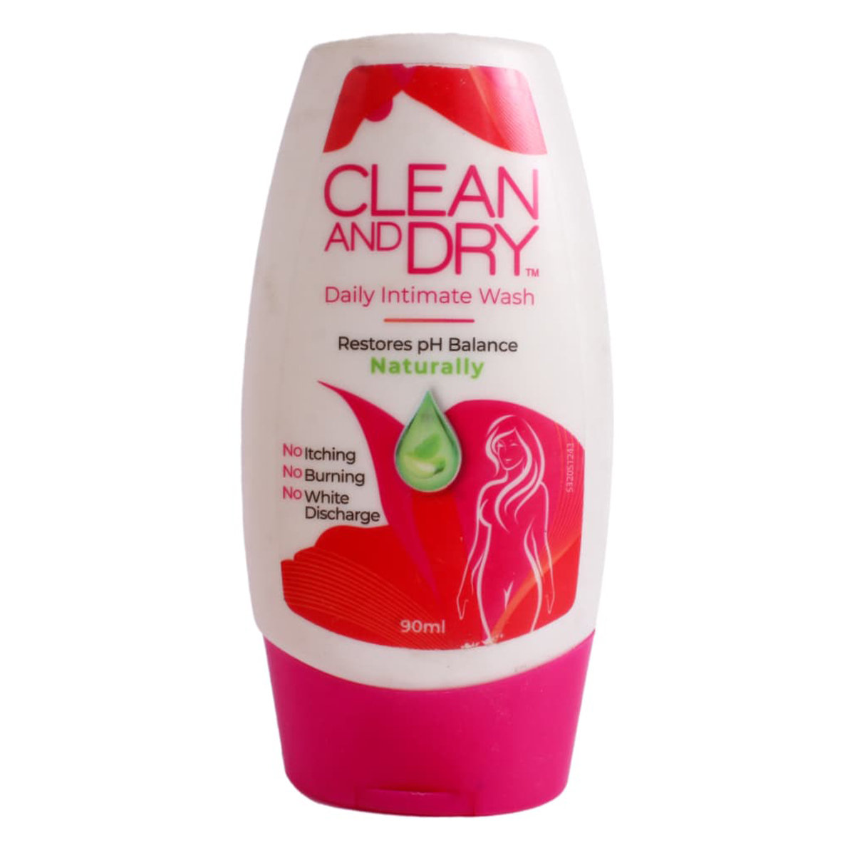 Clean And Dry Intimate Wash 90 ml, Pack of 1 Clean And Dry Intimate Wash 90 ml, Pack of 1