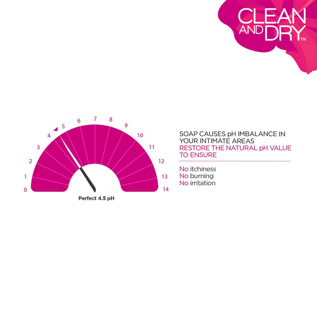 Clean And Dry Feminine Intimate Wash, 189 ml, Pack of 1 Clean And Dry Feminine Intimate Wash, 189 ml, Pack of 1