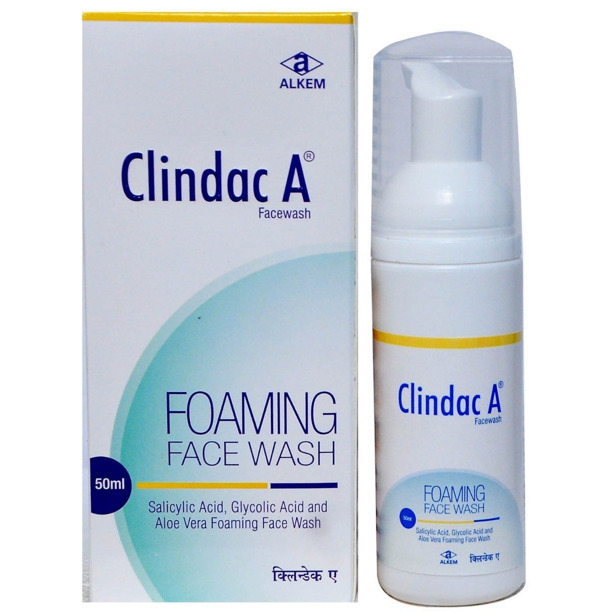Clindac A Foaming Face Wash 50 ml, Pack of 1 Clindac A Foaming Face Wash 50 ml, Pack of 1