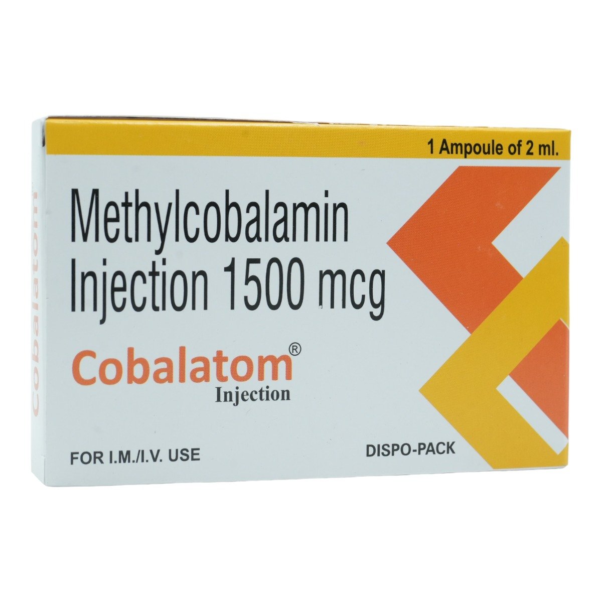 Cobalatom 1500 Injection 2 ml, Pack of 1 INJECTION Cobalatom 1500 Injection 2 ml, Pack of 1 INJECTION