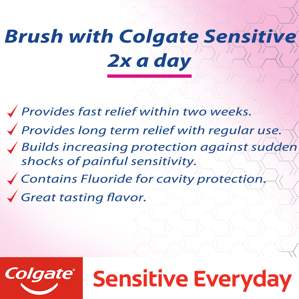 Colgate Sensitive Everyday Protection Toothpaste, 40 gm, Pack of 1 Colgate Sensitive Everyday Protection Toothpaste, 40 gm, Pack of 1
