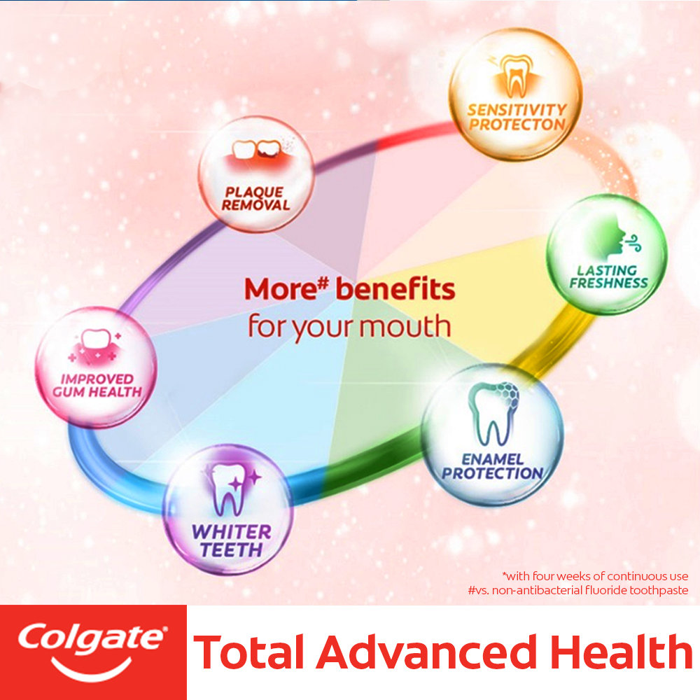Colgate Total Advanced Health Toothpaste, 120 gm, Pack of 1 Colgate Total Advanced Health Toothpaste, 120 gm, Pack of 1