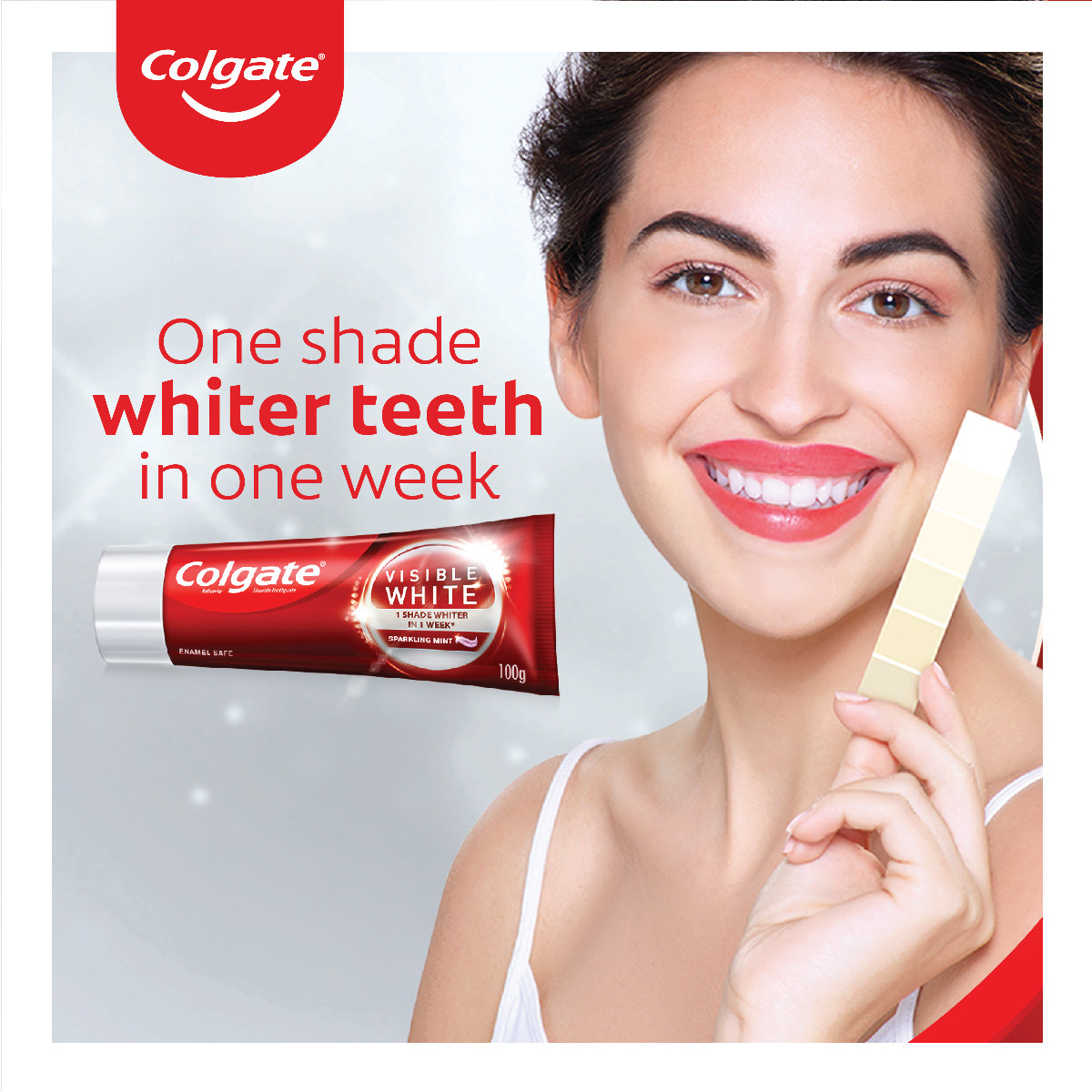 Colgate Visible White Sparkling Mint Toothpaste, 50 gm, Pack of 1 Colgate Visible White Sparkling Mint Toothpaste, 50 gm, Pack of 1