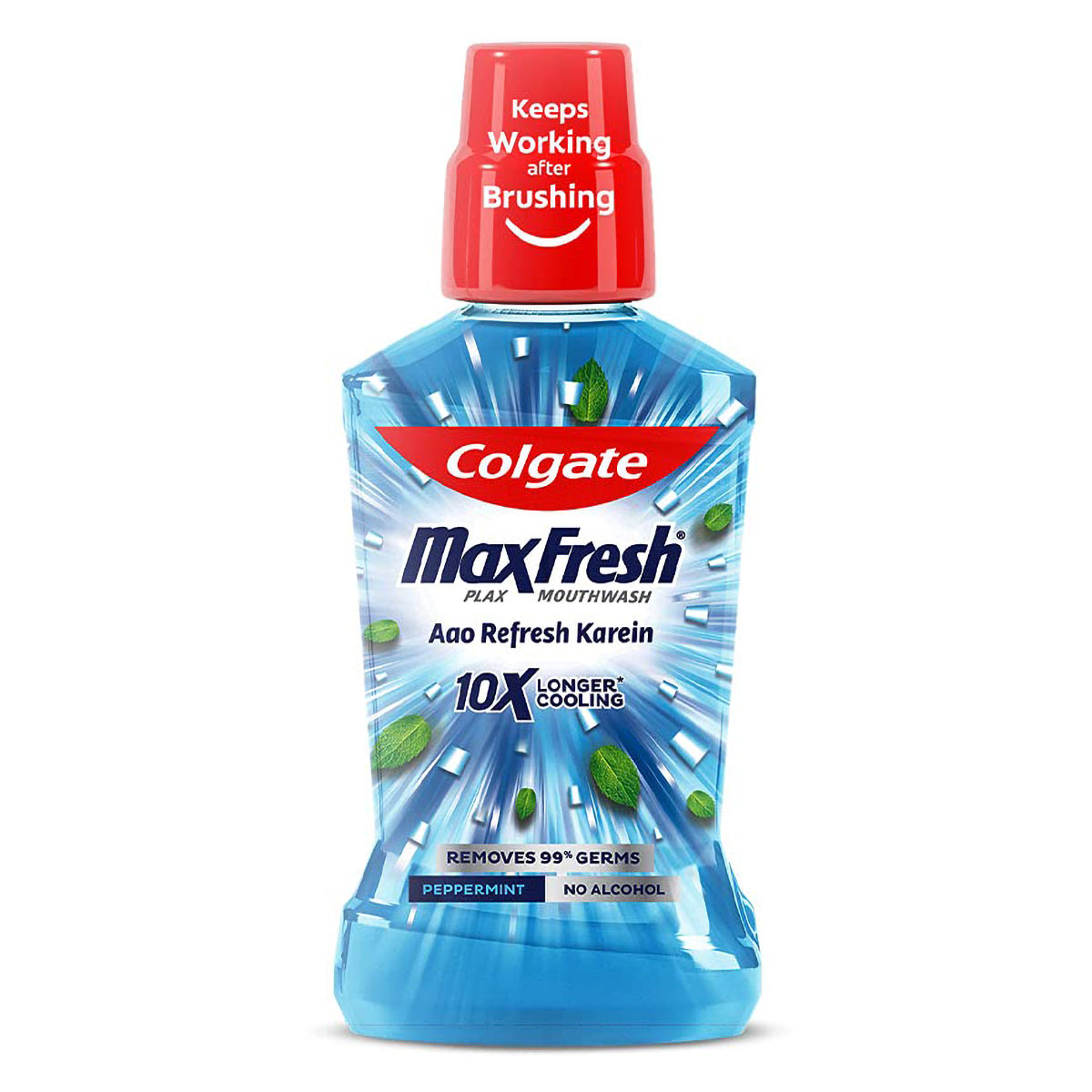 Colgate Plax Peppermint Fresh Mouthwash, 500 ml, Pack of 1 Colgate Plax Peppermint Fresh Mouthwash, 500 ml, Pack of 1