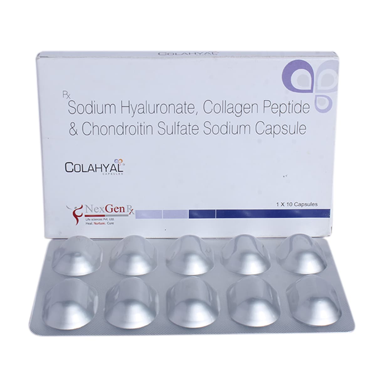 Colahyal Capsule 10's, Pack of 10 Colahyal Capsule 10's, Pack of 10