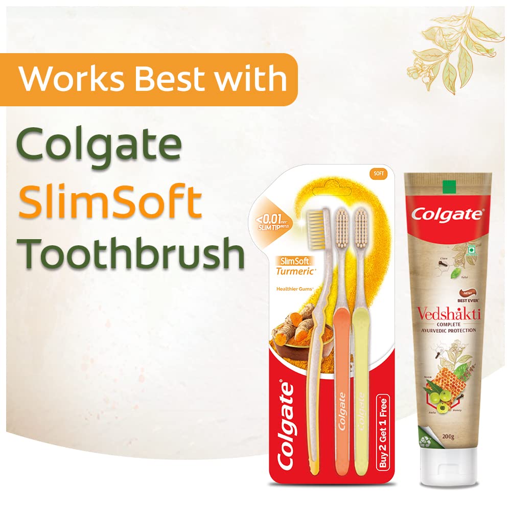 Colgate Swarna Vedshakti Anticavity Toothpaste, 200 gm, Pack of 1 Colgate Swarna Vedshakti Anticavity Toothpaste, 200 gm, Pack of 1