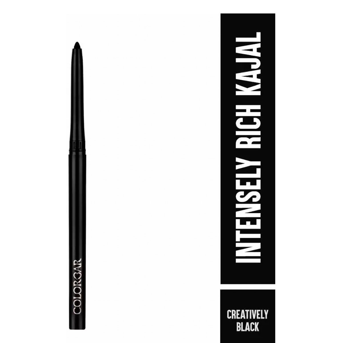 Colorbar Intensely Rich Kajal Black, 0.3 gm, Pack of 1 Colorbar Intensely Rich Kajal Black, 0.3 gm, Pack of 1