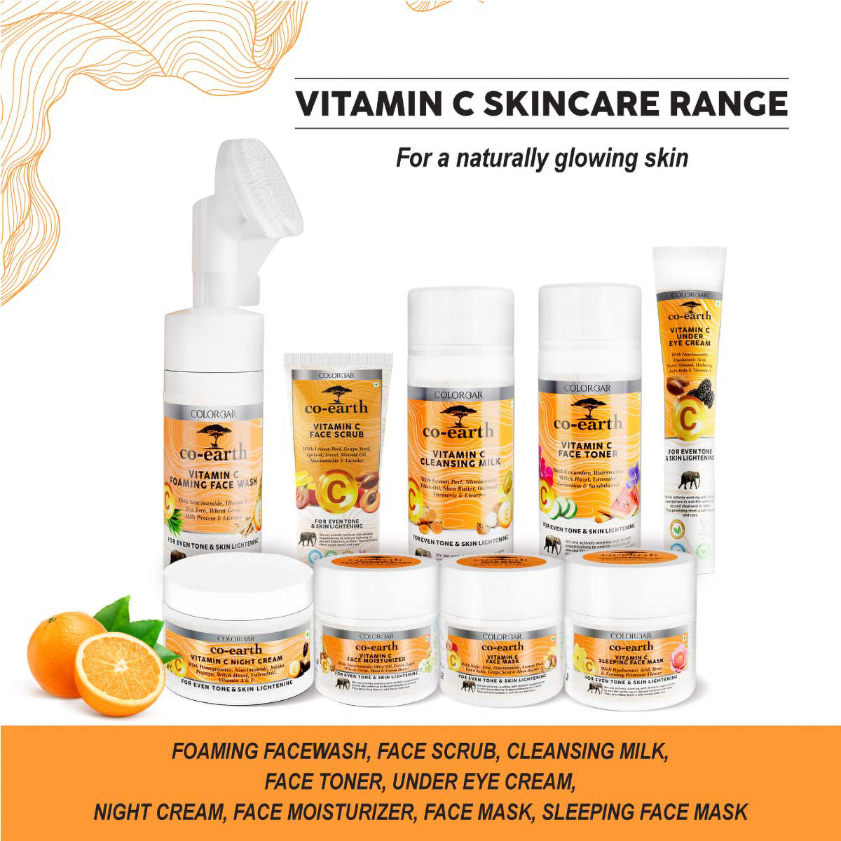 Colorbar Co-Earth Vitamin C Face Moisturizer Cream 100 gm | Niacinamide, Olive Oil, Green Apple, Wheat Germ, Shea & Cocoa Butter | Helps In Dark Spots Reduction & Skin Lightening | For Even Toned Skin | Oil Free & Non Greasy Formula, Pack of 1 Colorbar Co-Earth Vitamin C Face Moisturizer Cream 100 gm | Niacinamide, Olive Oil, Green Apple, Wheat Germ, Shea & Cocoa Butter | Helps In Dark Spots Reduction & Skin Lightening | For Even Toned Skin | Oil Free & Non Greasy Formula, Pack of 1
