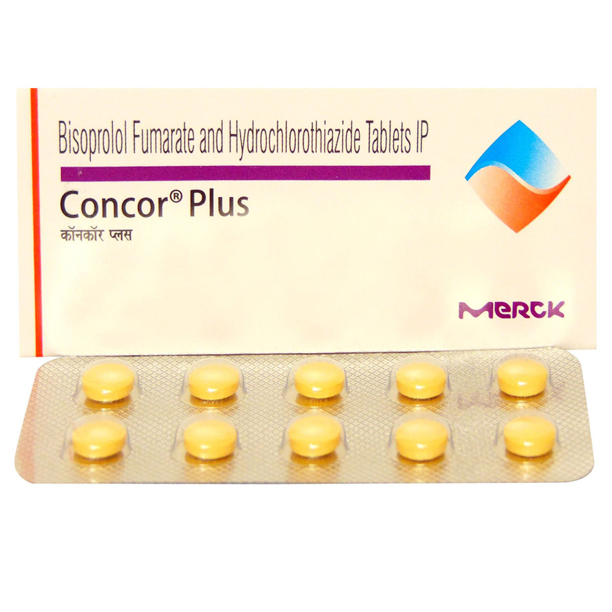 Concor Plus Tablet 10's, Pack of 10 TABLETS Concor Plus Tablet 10's, Pack of 10 TABLETS