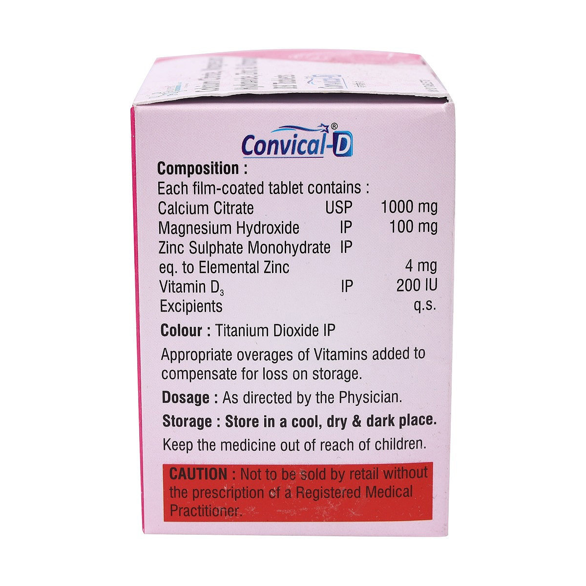 Convical D Tablet 10's, Pack of 10 Convical D Tablet 10's, Pack of 10