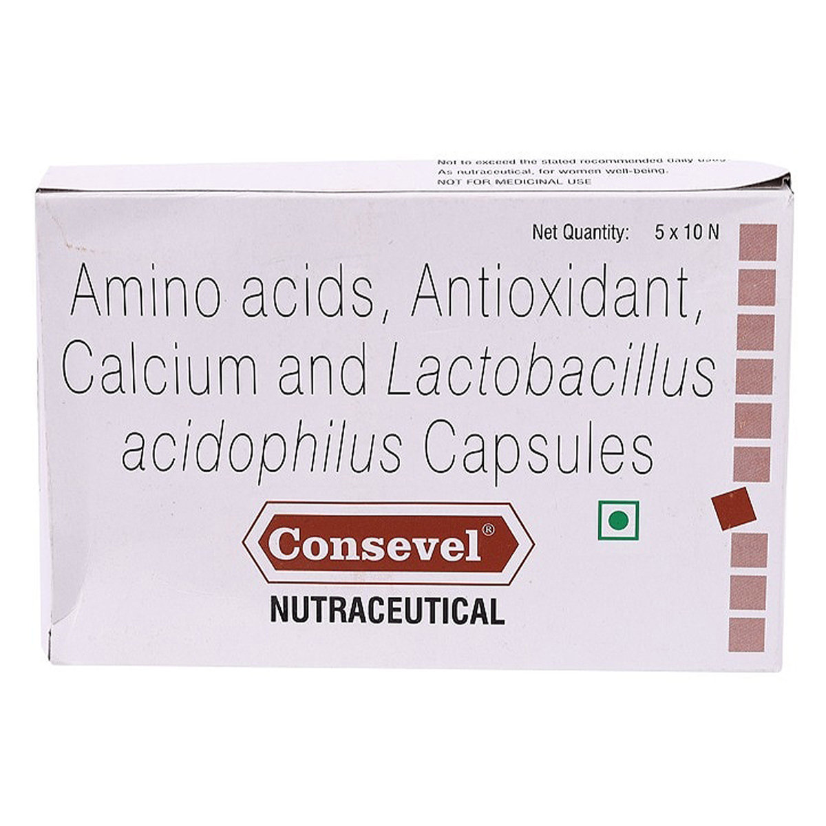 Consevel Capsule 10's, Pack of 10 CAPSULES Consevel Capsule 10's, Pack of 10 CAPSULES