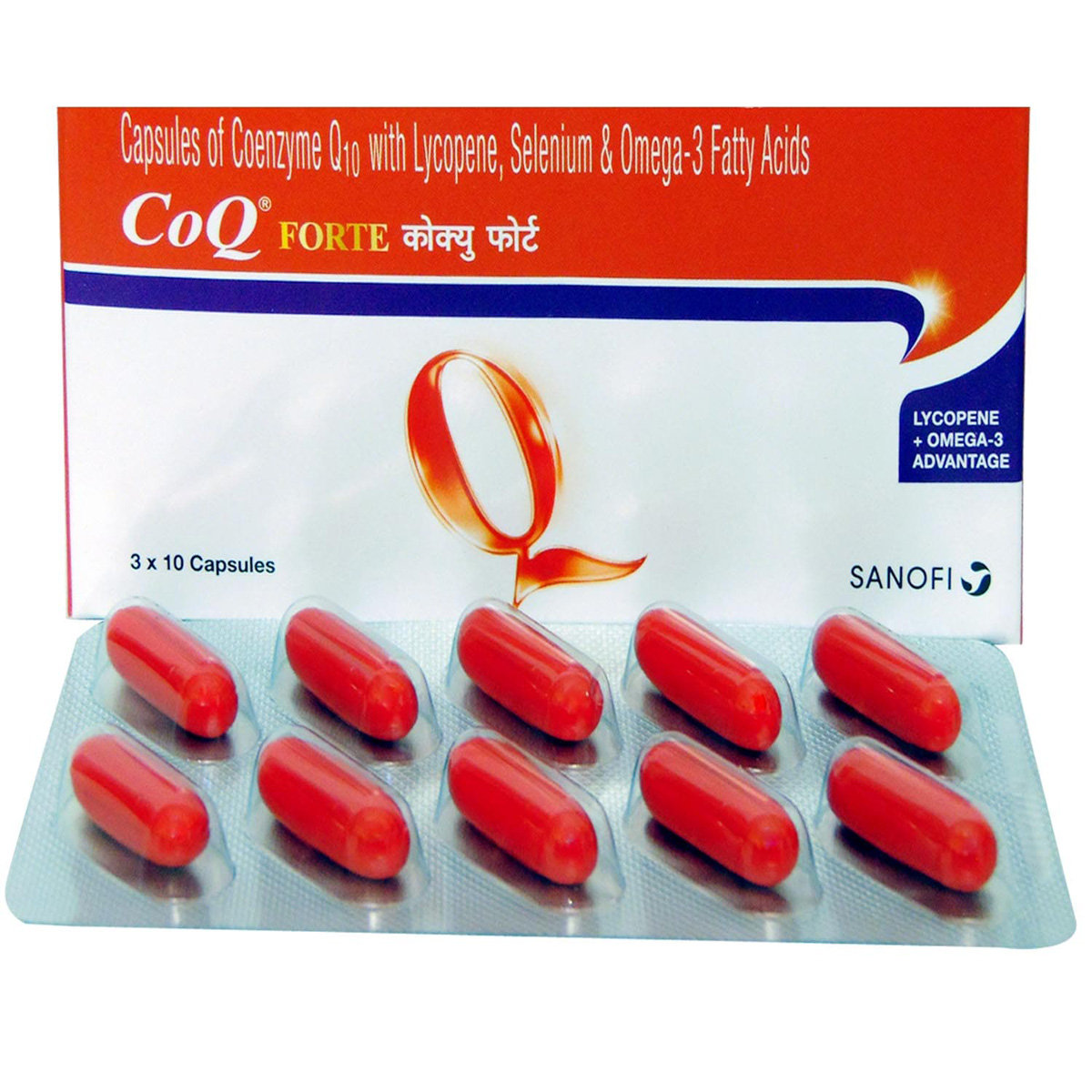 CoQ Forte Capsule 10's, Pack of 10 CoQ Forte Capsule 10's, Pack of 10