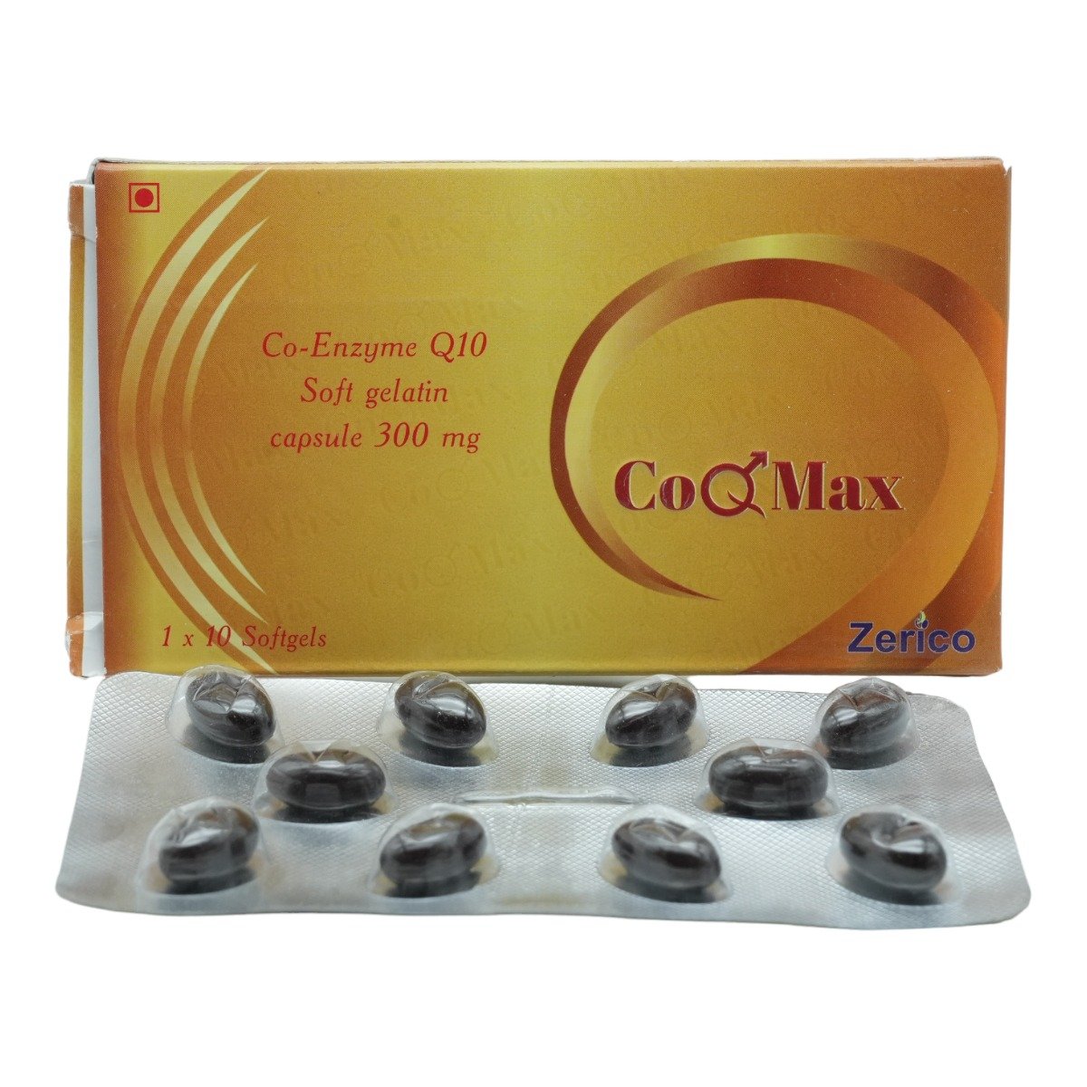 Co Q Max 300Mg Softgel Capsule 10'S, Pack of 10 CapsuleS Co Q Max 300Mg Softgel Capsule 10'S, Pack of 10 CapsuleS