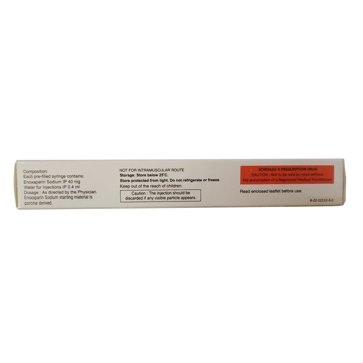 Corparin 40 Injection 1's, Pack of 1 INJECTION Corparin 40 Injection 1's, Pack of 1 INJECTION