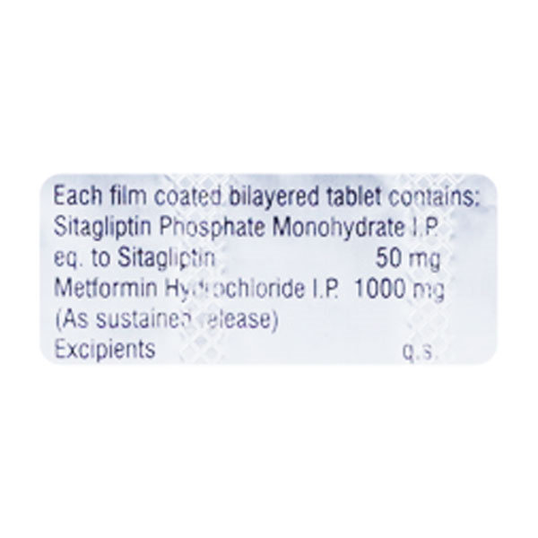 Corsita M 50 mg/1000 mg Tablet 10's, Pack of 10 TabletS Corsita M 50 mg/1000 mg Tablet 10's, Pack of 10 TabletS