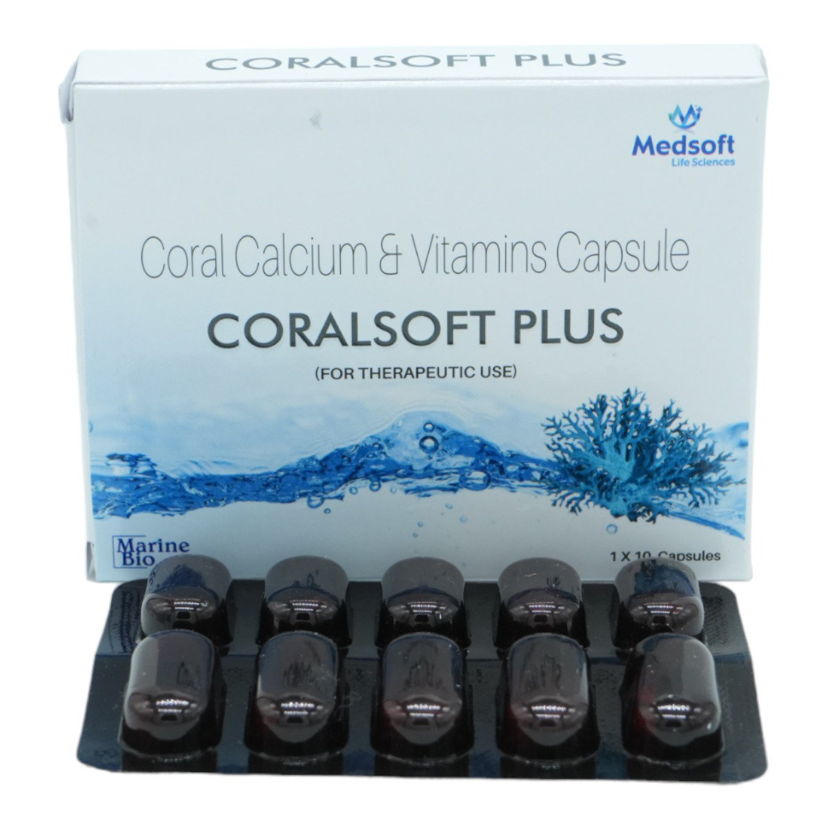 Coralsoft Plus Capsule 10's, Pack of 10 CAPSULES Coralsoft Plus Capsule 10's, Pack of 10 CAPSULES