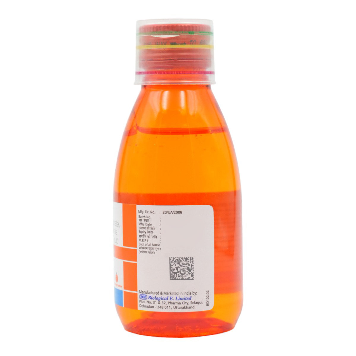 Coscopin LS Orange Syrup 100 ml, Pack of 1 Liquid Coscopin LS Orange Syrup 100 ml, Pack of 1 Liquid