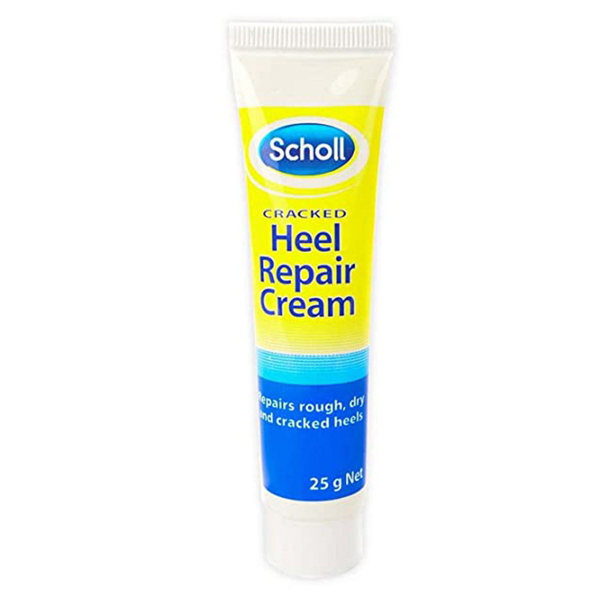 Scholl Cracked Heel Repair Cream 25 gm | For Rough, Dry And Cracked Heels, Pack of 1 Scholl Cracked Heel Repair Cream 25 gm | For Rough, Dry And Cracked Heels, Pack of 1