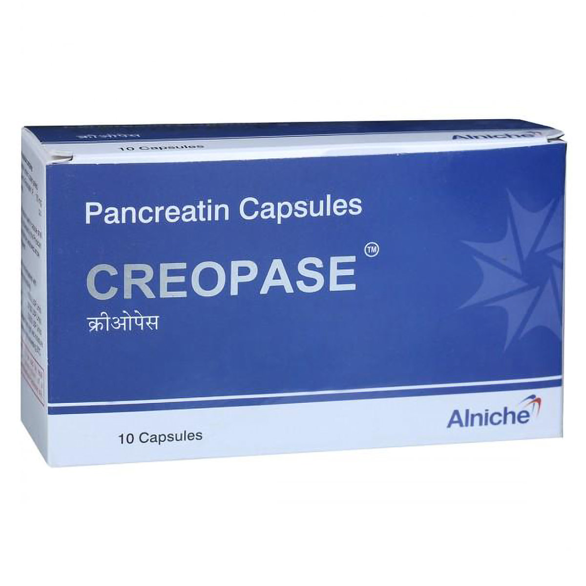 Creopase Capsule 10's, Pack of 10 CAPSULES Creopase Capsule 10's, Pack of 10 CAPSULES