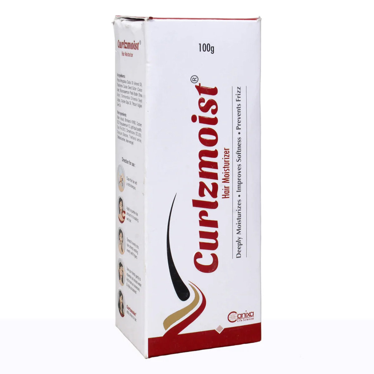 Curlzmoist Hair Moisturizer 100 gm, Pack of 1 Curlzmoist Hair Moisturizer 100 gm, Pack of 1