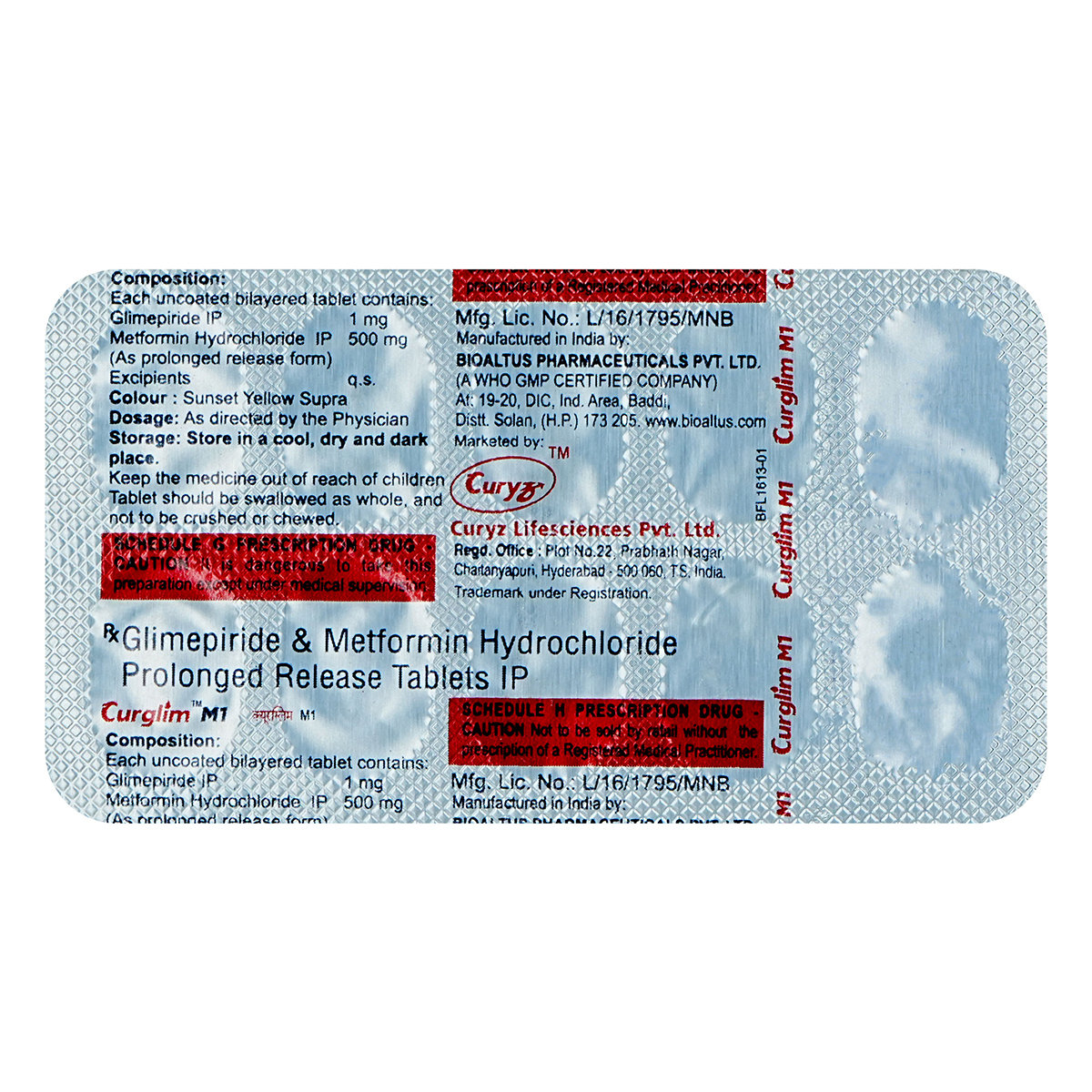 Curglim M1 Tablet 10's, Pack of 10 TABLETS Curglim M1 Tablet 10's, Pack of 10 TABLETS