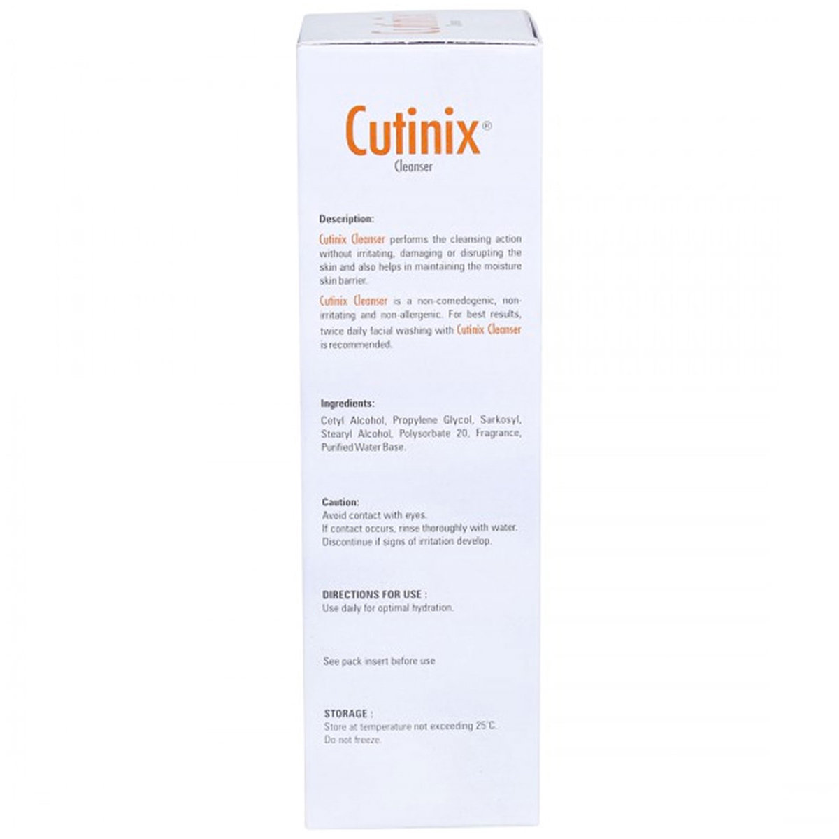 Cutinix Cleanser 100 ml, Pack of 1 Cutinix Cleanser 100 ml, Pack of 1