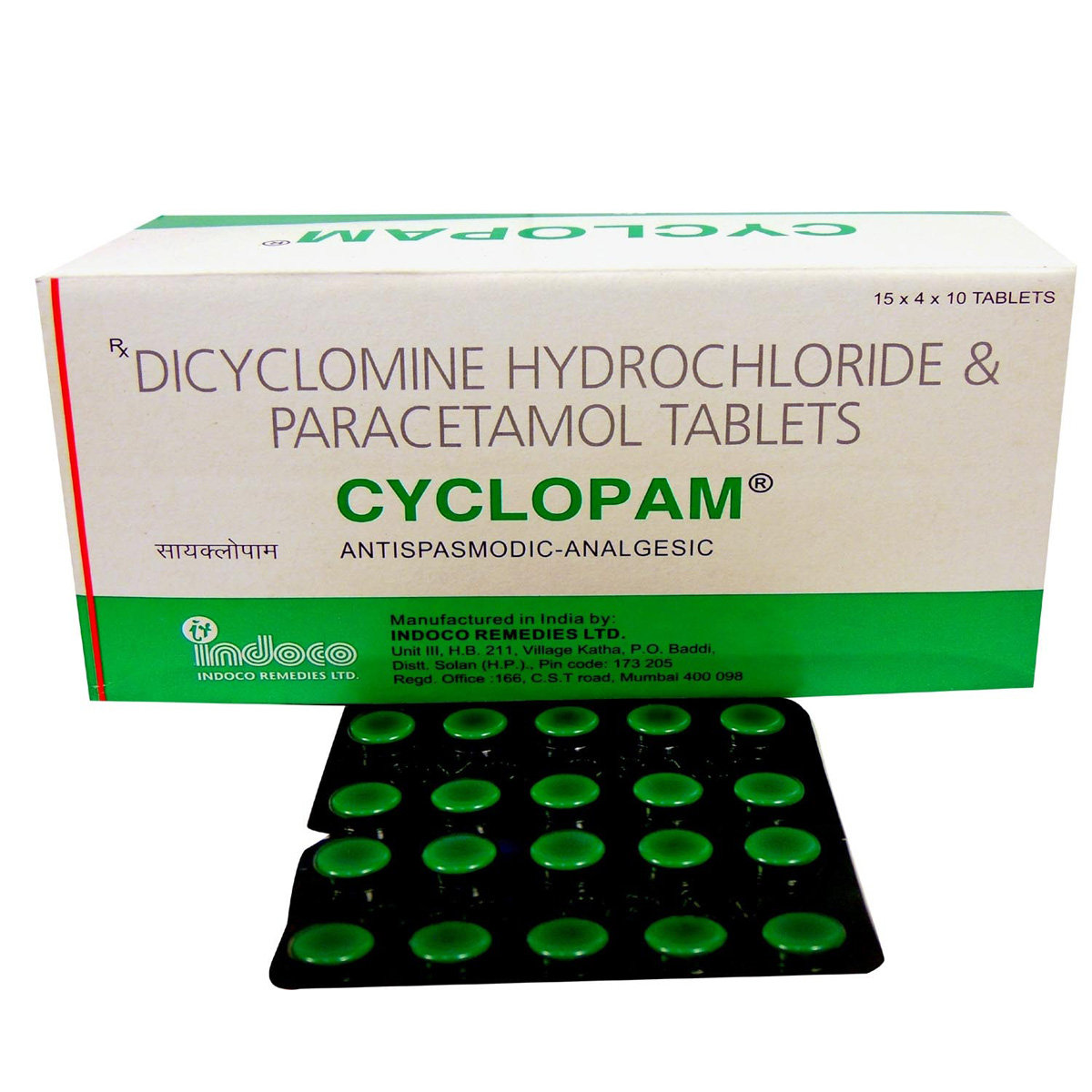 Cyclopam Tablet 10's, Pack of 10 TABLETS Cyclopam Tablet 10's, Pack of 10 TABLETS
