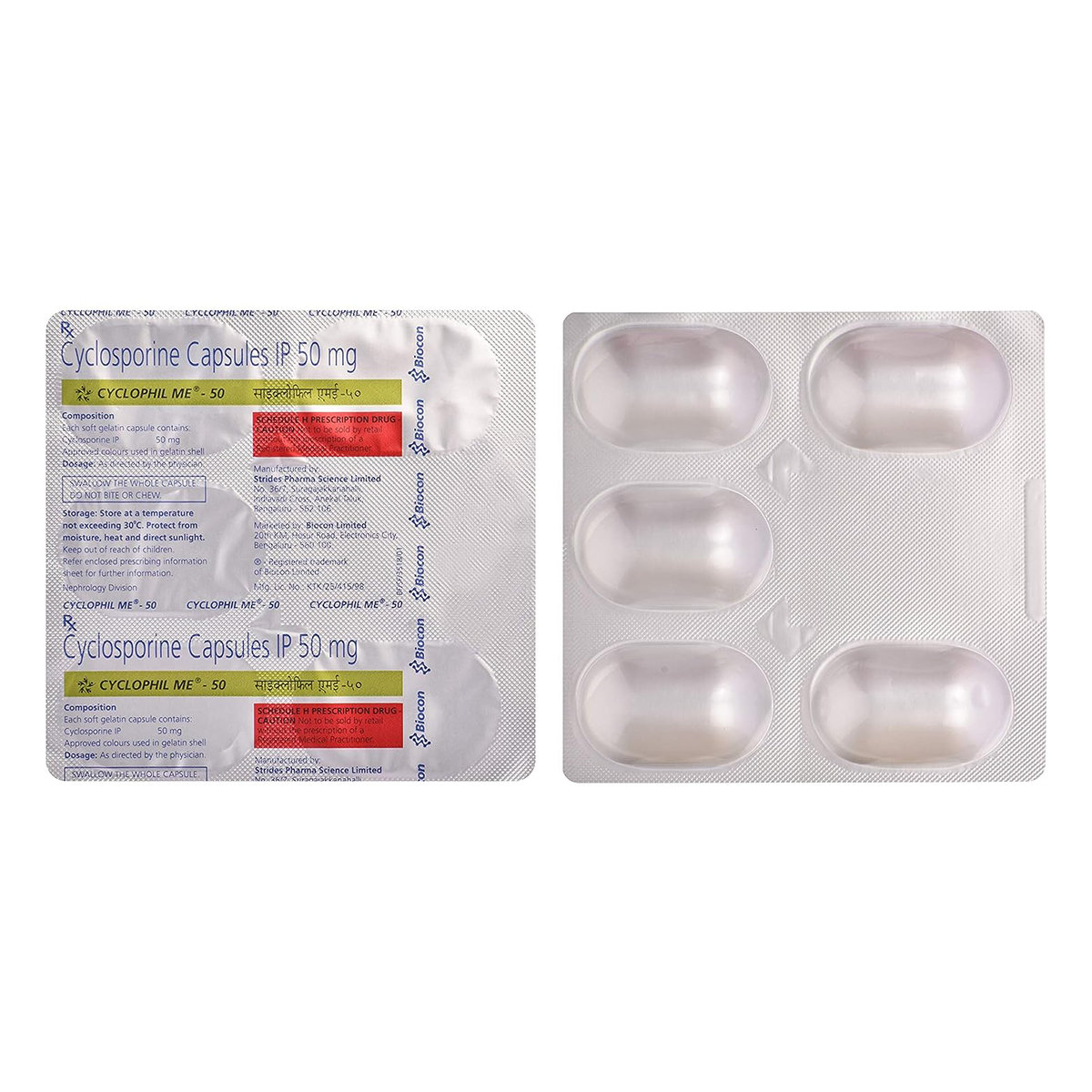 Cyclophil ME 50 Tablet 5's, Pack of 5 TABLETS Cyclophil ME 50 Tablet 5's, Pack of 5 TABLETS