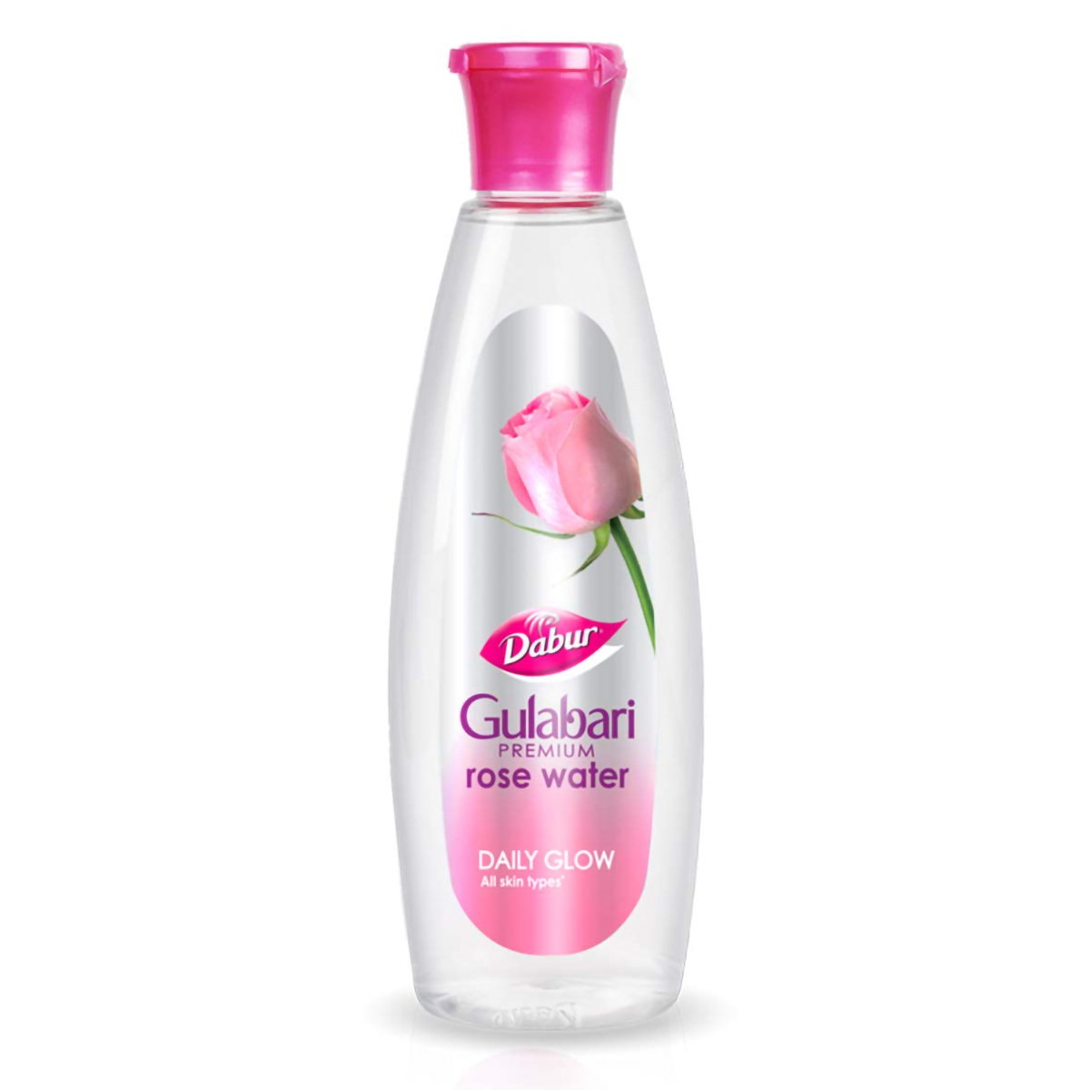 Dabur Gulabari Premium Rose Water 59 ml | Goodness Of Damask Rose | Cleanses & Hydrates Skin | For Daily Glow | For All Skin Type, Pack of 1 Dabur Gulabari Premium Rose Water 59 ml | Goodness Of Damask Rose | Cleanses & Hydrates Skin | For Daily Glow | For All Skin Type, Pack of 1