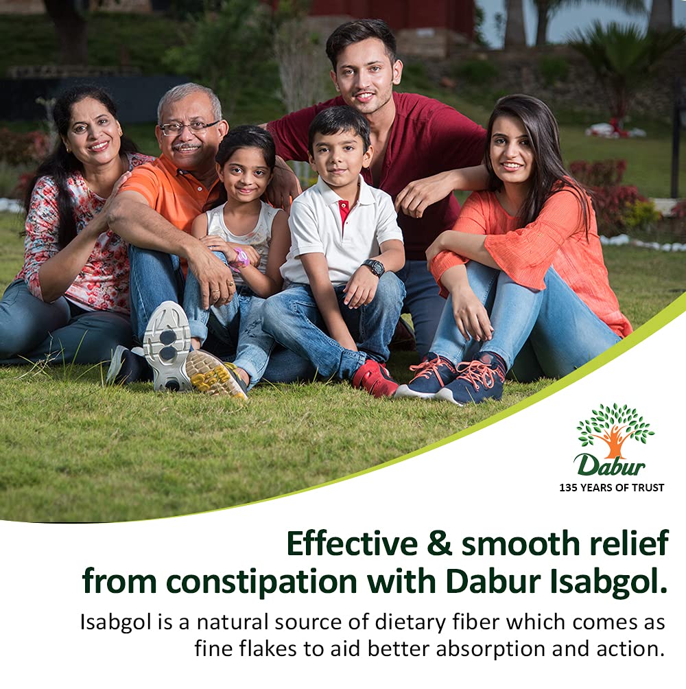 Dabur Sat Isabgol Powder, 100 gm, Pack of 1 Dabur Sat Isabgol Powder, 100 gm, Pack of 1