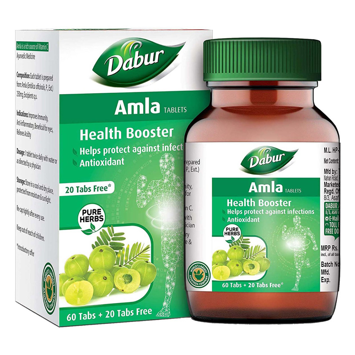 Dabur Amla, 60 Tablets, Pack of 1 Dabur Amla, 60 Tablets, Pack of 1