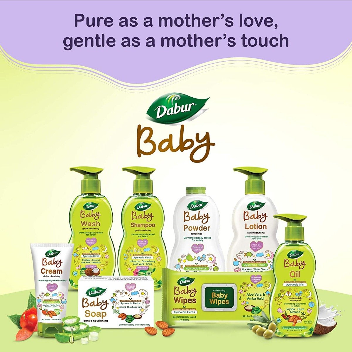 Dabur Gentle Nourishing Baby Wash, 200 ml, Pack of 1 Dabur Gentle Nourishing Baby Wash, 200 ml, Pack of 1
