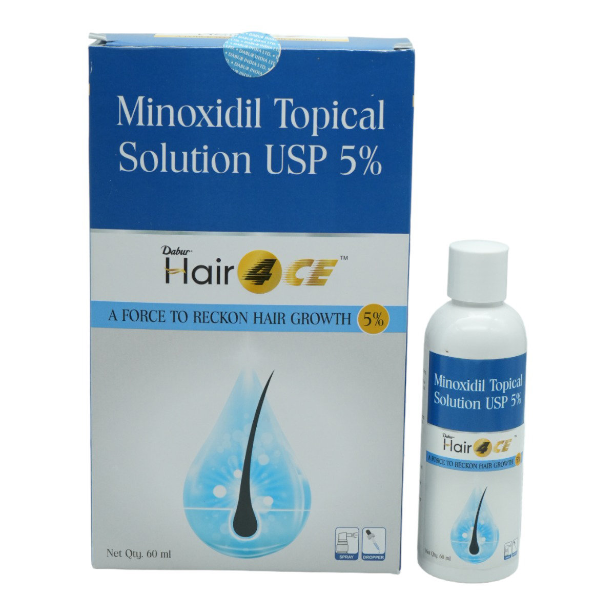 Dabur Hair 4 CE 5% Solution 60 ml, Pack of 1 SOLUTION Dabur Hair 4 CE 5% Solution 60 ml, Pack of 1 SOLUTION