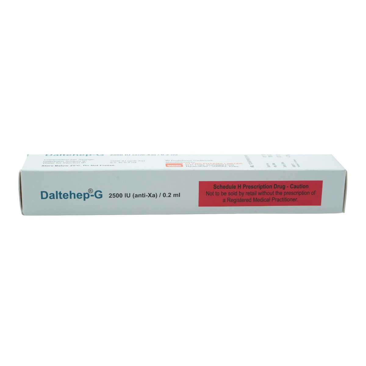 Daltehep-G 2500IU Injection 0.2 ml, Pack of 1 INJECTION Daltehep-G 2500IU Injection 0.2 ml, Pack of 1 INJECTION