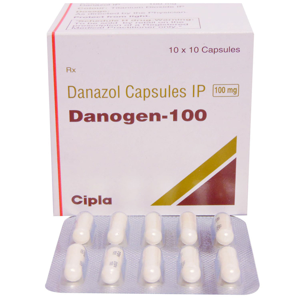 Danogen-100 Capsule 10's, Pack of 10 CAPSULES Danogen-100 Capsule 10's, Pack of 10 CAPSULES
