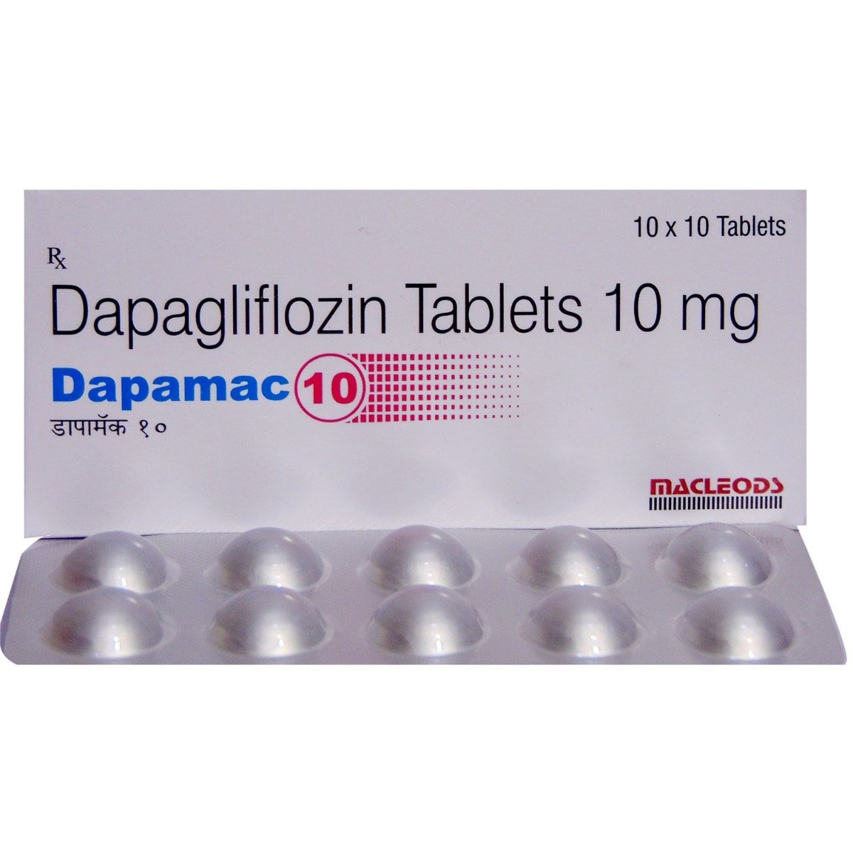 Dapamac 10 Tablet 10's, Pack of 10 TABLETS Dapamac 10 Tablet 10's, Pack of 10 TABLETS