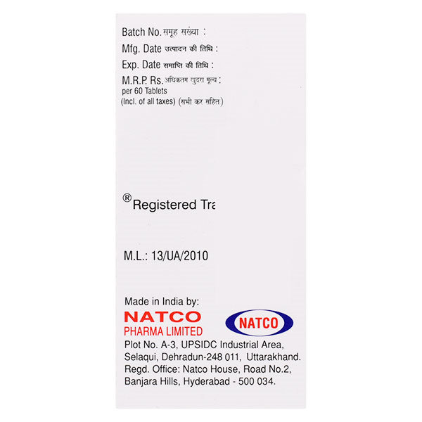 Dasanat 50 mg Tablet 60's, Pack of 1 Tablet Dasanat 50 mg Tablet 60's, Pack of 1 Tablet